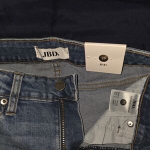 JBD Skinny Flare Jeans In Medium Wash
